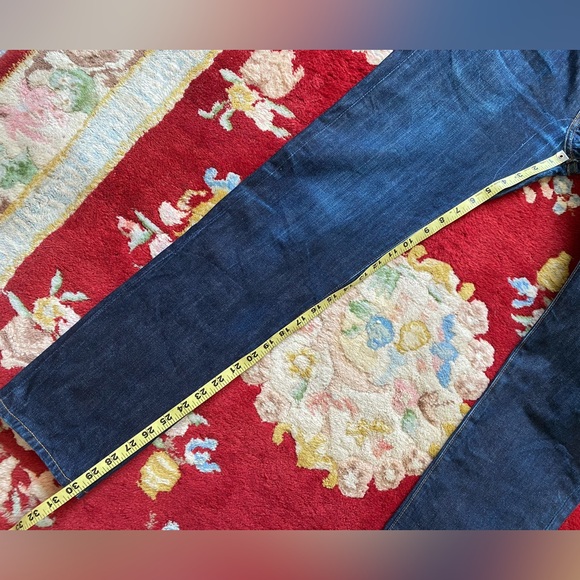 J Crew 484 Slim Raw Ridgid Jeans 30 x 32 Japanese Kaihara - Picture 4 of 14